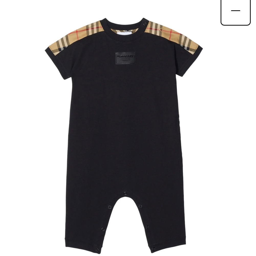 Burberry Baby Lennox Onesie Romper